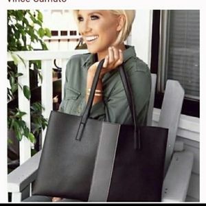 New Vince Camuto Luck Black Tote